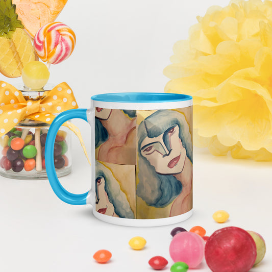 "Azul"-Mug with Color Inside