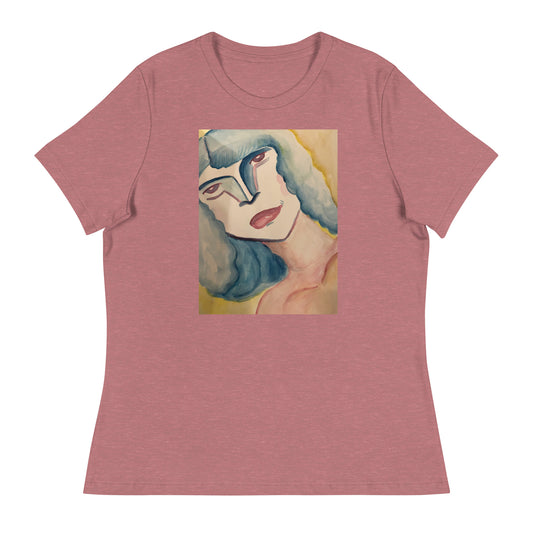 "Azul"-Women's Relaxed T-Shirt